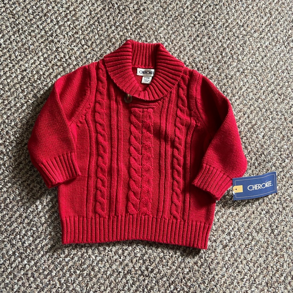 Cherokee Baby pullover NWT